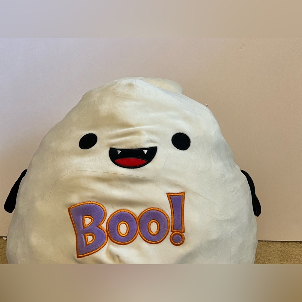 Halloween ghost squishmallow. Boo! squishmallow. 16 inch